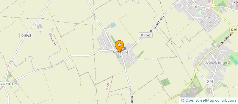 localisation de l'entreprise MONSIEUR AUGUSTIN DEVULDER  ACHEVILLE
