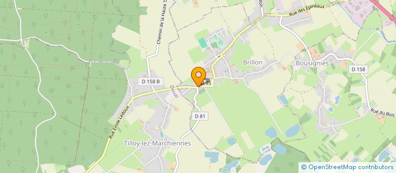 localisation de l'entreprise MONSIEUR AUGUSTIN DONNEZ  BRILLON