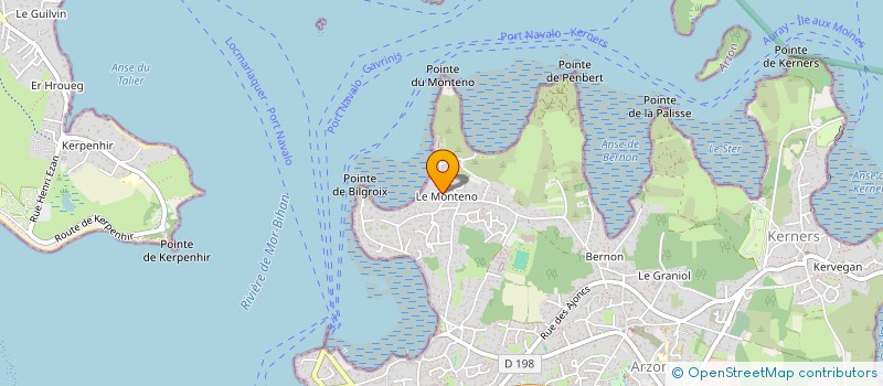 localisation de l'entreprise MONSIEUR AUGUSTIN DUBAR  ARZON