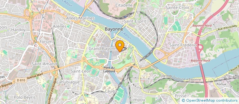 localisation de l'entreprise MONSIEUR AUGUSTIN ECHEVERRIA à BAYONNE