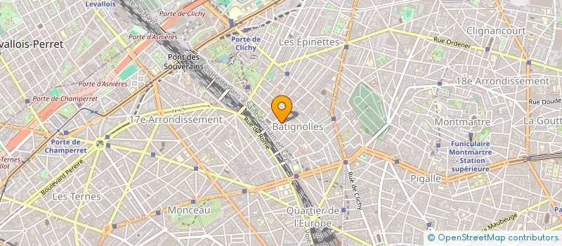 localisation de l'entreprise MONSIEUR AUGUSTIN EVRARD  PARIS