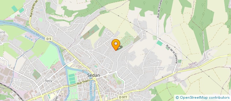 localisation de l'entreprise MONSIEUR AUGUSTIN FALLOT  SEDAN