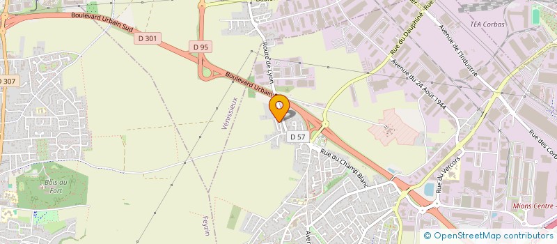 localisation de l'entreprise MONSIEUR AUGUSTIN FAYS à CORBAS