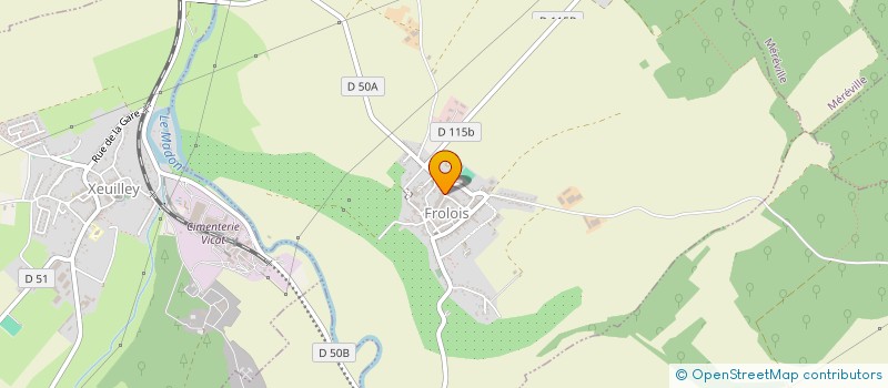 localisation de l'entreprise MONSIEUR AUGUSTIN FELLER  FROLOIS