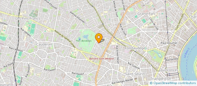 localisation de l'entreprise MONSIEUR AUGUSTIN FERRON  BORDEAUX