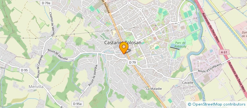 localisation de l'entreprise MONSIEUR AUGUSTIN FLORES à CASTANET-TOLOSAN
