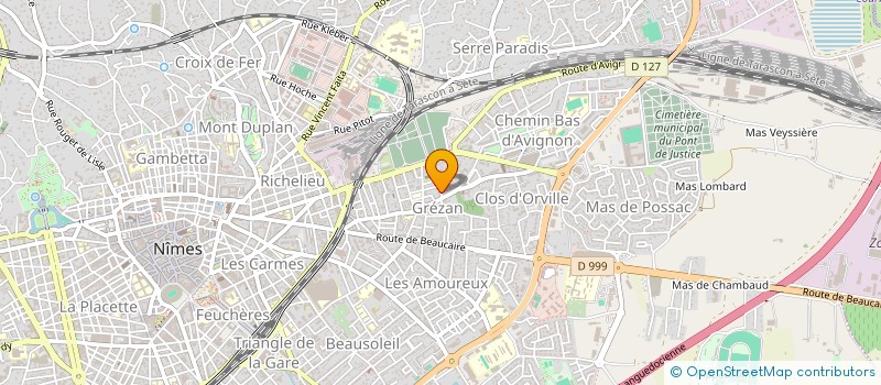 localisation de l'entreprise MONSIEUR AUGUSTIN FONTA à NIMES