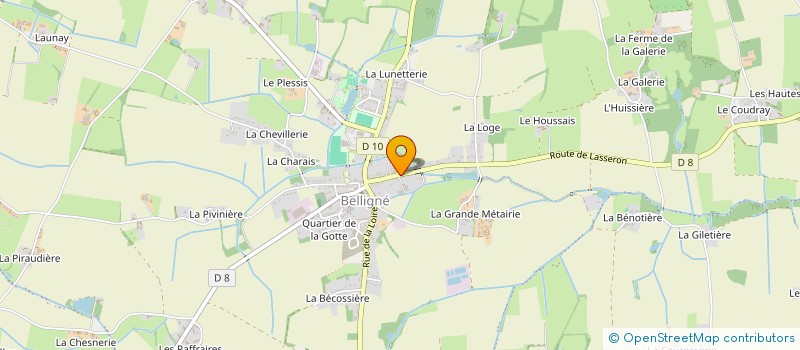 localisation de l'entreprise MONSIEUR AUGUSTIN FOUCHER  LOIREAUXENCE