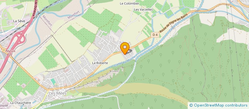localisation de l'entreprise MONSIEUR AUGUSTIN FRANCONE à LES MEES