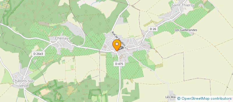 localisation de l'entreprise MONSIEUR AUGUSTIN GODEFROY  THIL