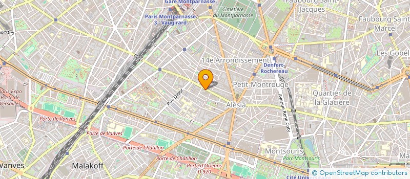 localisation de l'entreprise MONSIEUR AUGUSTIN GRANDGEORGE  PARIS