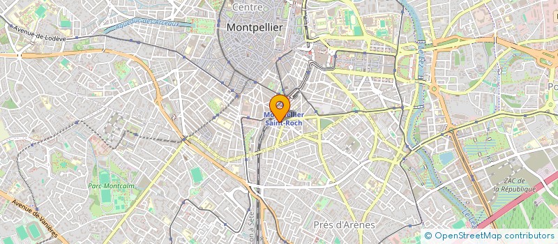 localisation de l'entreprise MONSIEUR AUGUSTIN GUEDJ  MONTPELLIER