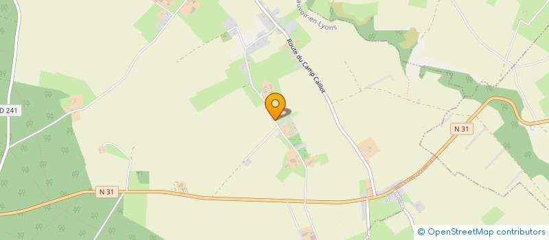 localisation de l'entreprise MONSIEUR AUGUSTIN GUEROULT  BEAUVOIR-EN-LYONS