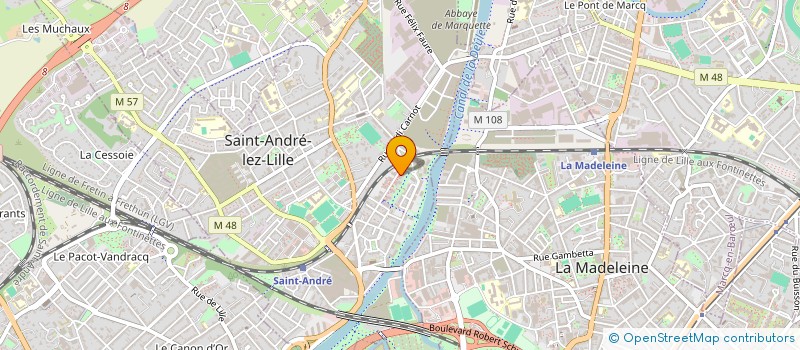 localisation de l'entreprise MONSIEUR AUGUSTIN HARAN à SAINT-ANDRE-LEZ-LILLE