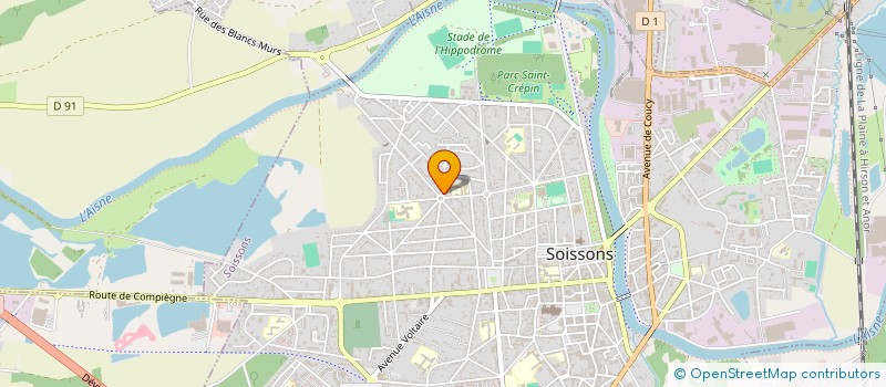 localisation de l'entreprise MONSIEUR AUGUSTIN HERNANDEZ à SOISSONS