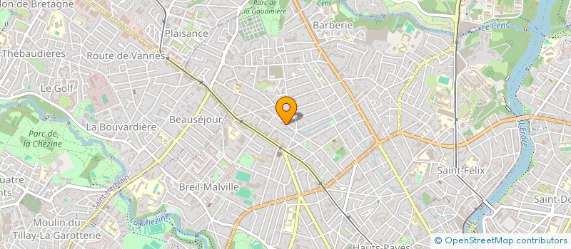 localisation de l'entreprise MONSIEUR AUGUSTIN LACOMBE à NANTES