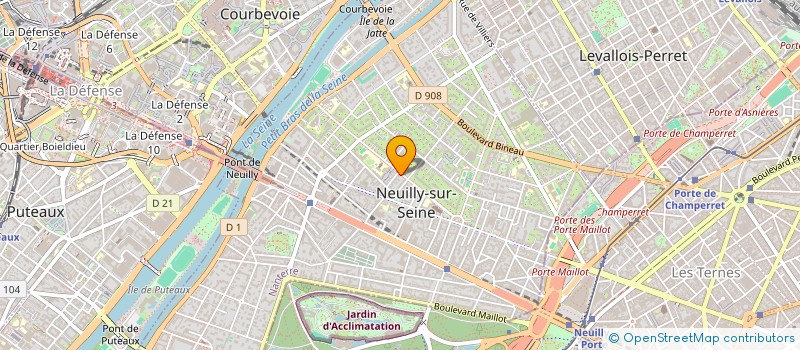 localisation de l'entreprise MONSIEUR AUGUSTIN LACROIX à NEUILLY-SUR-SEINE