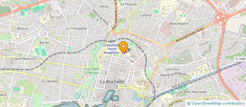 localisation de l'entreprise MONSIEUR AUGUSTIN LANDES  LA ROCHELLE