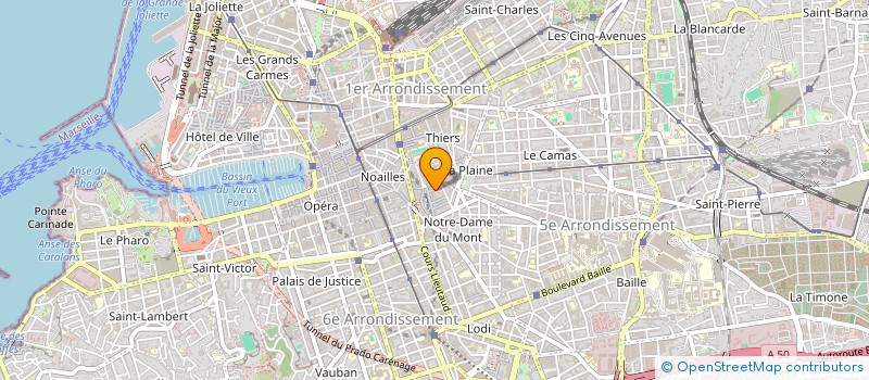 localisation de l'entreprise MONSIEUR AUGUSTIN LE DIBERDER à MARSEILLE