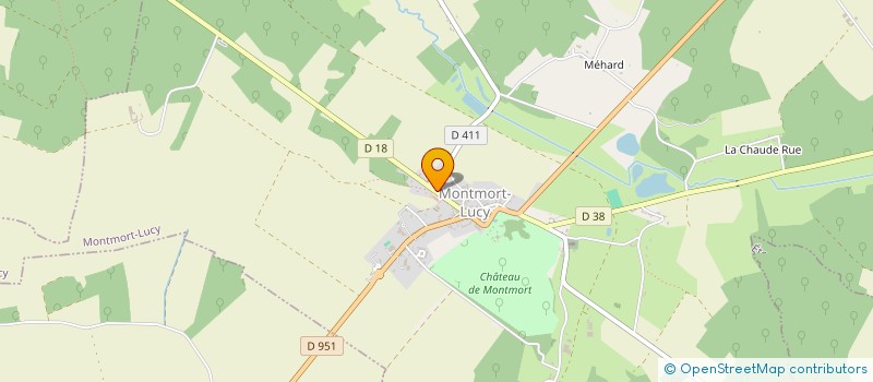 localisation de l'entreprise MONSIEUR AUGUSTIN LEBRUN  MONTMORT-LUCY