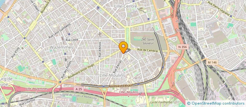 localisation de l'entreprise MONSIEUR AUGUSTIN LEGROS à LILLE