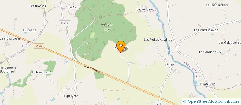 localisation de l'entreprise MONSIEUR AUGUSTIN LEPRINCE  HAMBERS