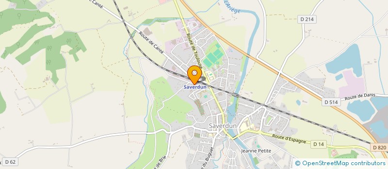 localisation de l'entreprise MONSIEUR AUGUSTIN LESAGE à MONTAUT