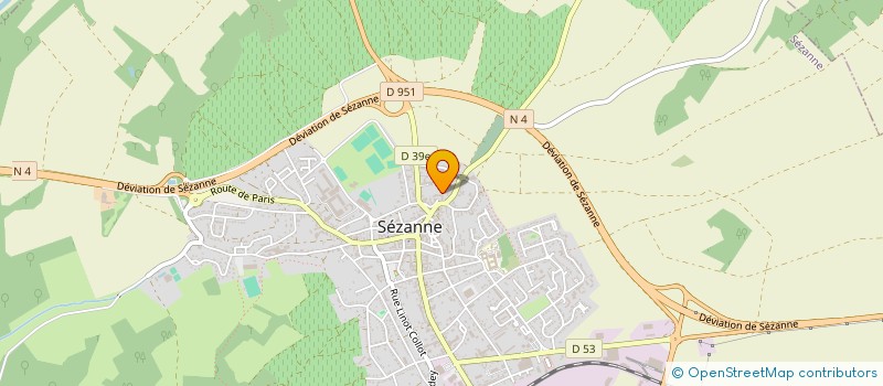 localisation de l'entreprise MONSIEUR AUGUSTIN LESTRAT  SEZANNE