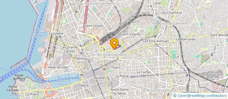 localisation de l'entreprise MONSIEUR AUGUSTIN LETHU à MARSEILLE