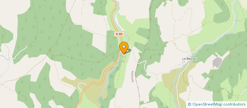 localisation de l'entreprise MONSIEUR AUGUSTIN MAURIN  PELOUSE