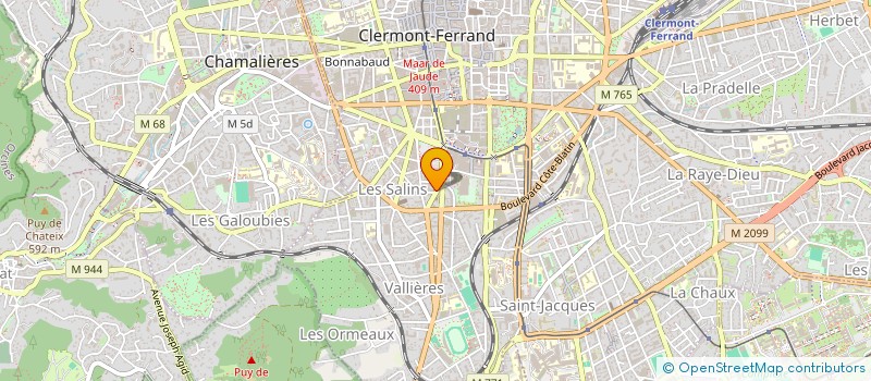 localisation de l'entreprise MONSIEUR AUGUSTIN MAYET  PUTEAUX