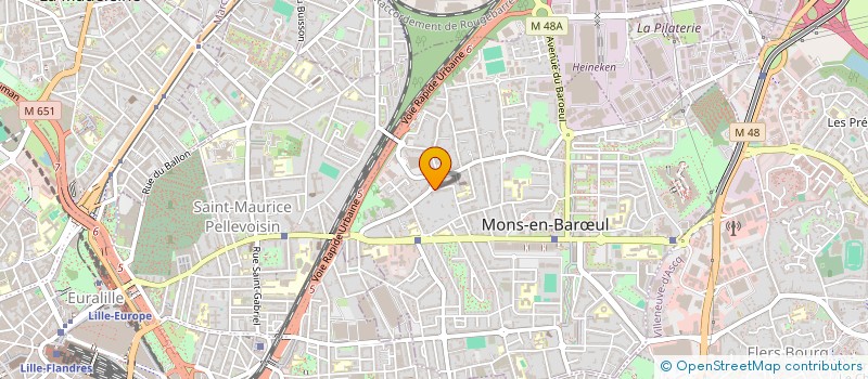 localisation de l'entreprise MONSIEUR AUGUSTIN MESSAGER  MONS-EN-BARUL