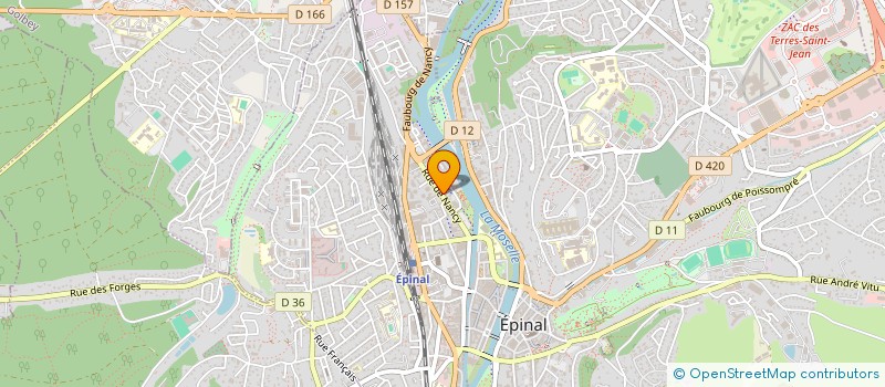 localisation de l'entreprise MONSIEUR AUGUSTIN MEYER-BISCH  EPINAL