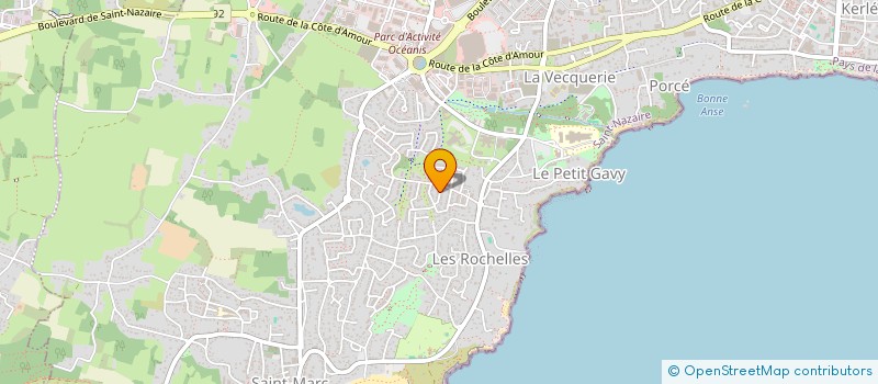 localisation de l'entreprise MONSIEUR AUGUSTIN MORICEAU à SAINT-NAZAIRE