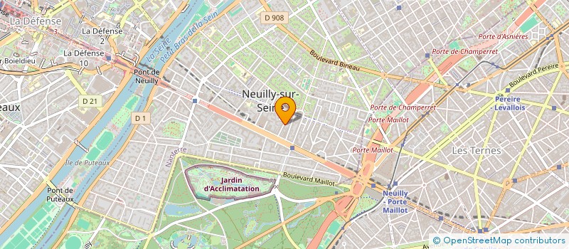 localisation de l'entreprise MONSIEUR AUGUSTIN OSMONT D'AMILLY à NEUILLY-SUR-SEINE