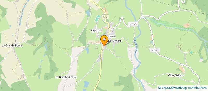 localisation de l'entreprise MONSIEUR AUGUSTIN PACE à LE BREUIL