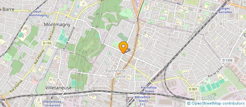 localisation de l'entreprise MONSIEUR AUGUSTIN PATHINVO à PIERREFITTE-SUR-SEINE