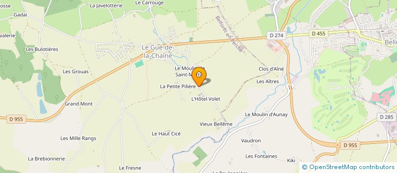 localisation de l'entreprise MONSIEUR AUGUSTIN PELLETIER à BELFORET-EN-PERCHE