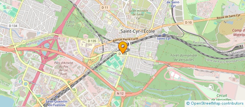 localisation de l'entreprise MONSIEUR AUGUSTIN RHEINS à SAINT-CYR-L'ECOLE