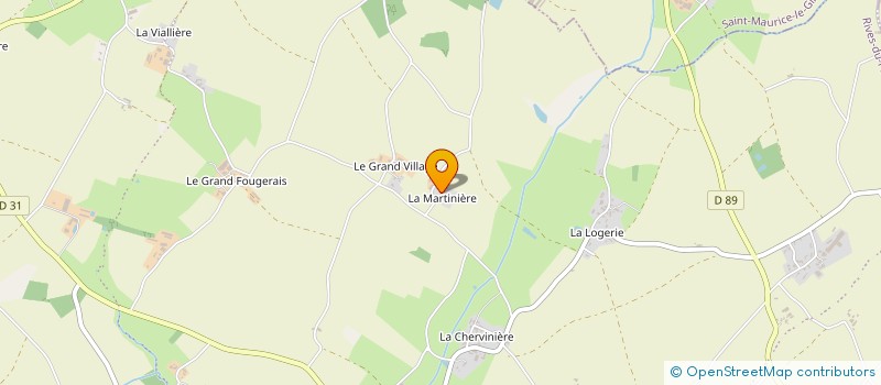 localisation de l'entreprise MONSIEUR AUGUSTIN RIBREAU  LA CAILLERE-SAINT-HILAIRE