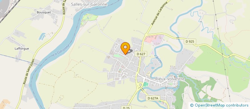 localisation de l'entreprise MONSIEUR AUGUSTIN SANTOS  RIEUX-VOLVESTRE