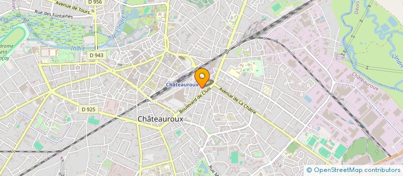localisation de l'entreprise MONSIEUR AUGUSTIN SOULES à CHATEAUROUX