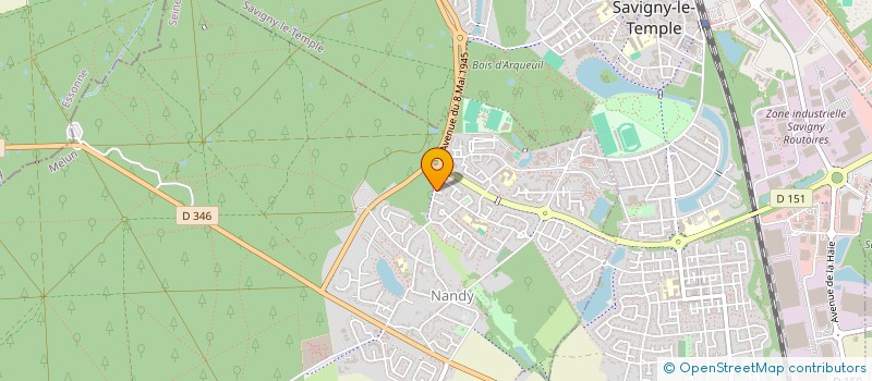 localisation de l'entreprise MONSIEUR AUGUSTIN STOUVENEL  NANDY