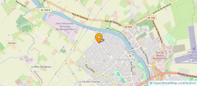 localisation de l'entreprise MONSIEUR AUGUSTIN THERY à WAMBRECHIES