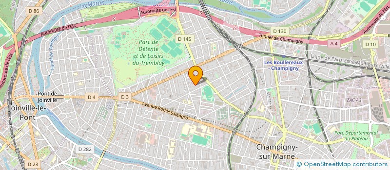 localisation de l'entreprise MONSIEUR AUGUSTIN TOBESEC à CHAMPIGNY-SUR-MARNE