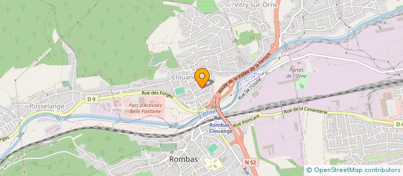 localisation de l'entreprise MONSIEUR AUGUSTIN TUCCI  CLOUANGE