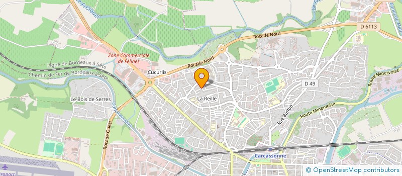 localisation de l'entreprise MONSIEUR AUGUSTIN TUNEZ  CARCASSONNE