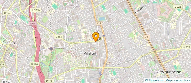 localisation de l'entreprise MONSIEUR AUGUSTIN VELLE  VILLEJUIF