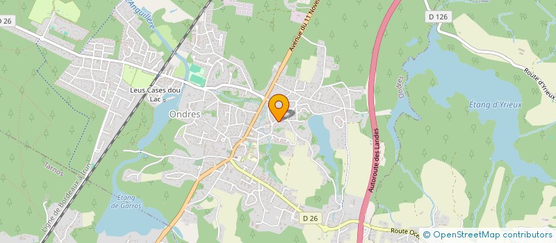 localisation de l'entreprise MONSIEUR AUGUSTIN VOISIN  ONDRES