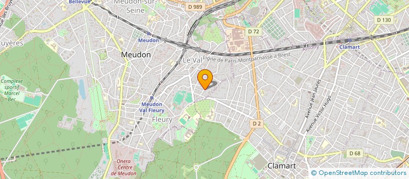localisation de l'entreprise MONSIEUR AUGUSTIN WEISS à MEUDON